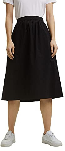 Esprit Damen 031EE1D304 Rock, 001/BLACK, 34