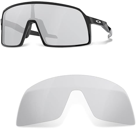 Lentes de Recambio Compatibles para Oakley Sutro OO9406, Clear