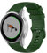 Wownadu Correa Quick Release 18mm Compatible para Garmin Vivoactive 4S/ Vivomove 3S/ Venu 3S/ Venu 2S, Correas Verde Recambio Sport Silicona Pulsera para Forerunner 255S/ 255S Music/ 265S