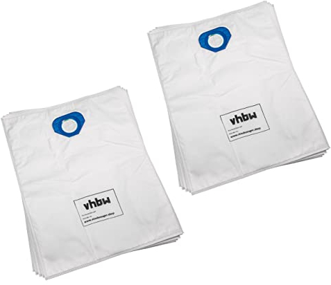 vhbw 10x Staubsaugerbeutel kompatibel mit BVC C 600, Compact 600, Junior, Junior Super, S 500, S 600, S 700, S 800 Staubsauger - Mikrovlies