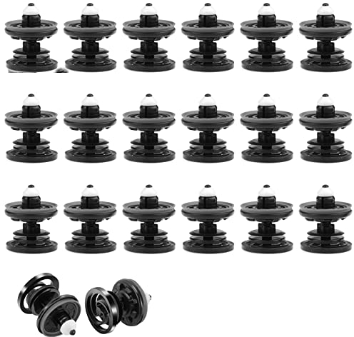 20 Stück Türverkleidungen Befestigungs Clips für Golf 5 6 7, VW T5 T6 Passat Polo Skoda Caddy, A4 A5 A6 Türverkleidung Clips, Auto Türverkleidung Innenverkleidung Befestigungsclip Kunststoff