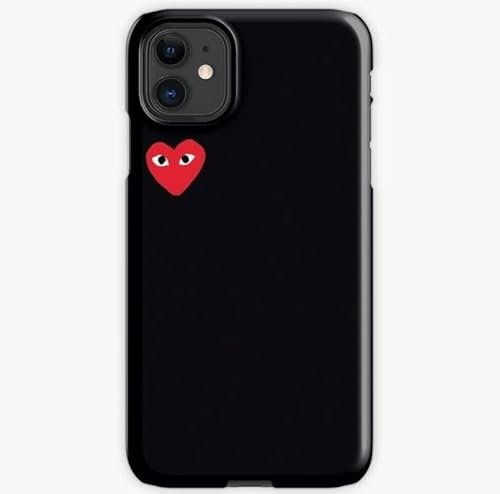 ShieldCase Hülle mit Herz - schwarz - Passend für iPhone 11