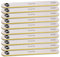 New* JND Professional Salon Grade Double Sided Emery Board Nail Files Buffer Polisher Natural Manicure Pedicure Acrylic Gel Nails (10Pack) (80/80)