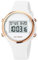 GBB Montre numérique pour femme, multifonction, étanche, tendance, colorée, sport pour femmes, filles, étudiantes, Blanc (1720), Moderne