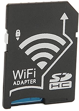 Yosoo Adaptador WiFi de Tarjeta TF a SD, Transmisión Inalámbrica Conecta hasta 3 Dispositivos, Adaptador de Tarjeta de Memoria Adaptador WiFi Micro SD para Tableta de Teléfono