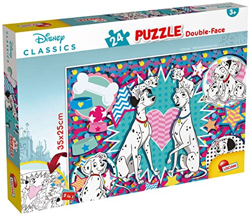Liscianigiochi Disney Puzzle DF M-Plus 24 CARICA DEI 101