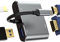 USB C to HDMI VGA USB Type-C 4in1 Hub Apple iPhone 15 Pro Max iPad Docking Station Dual Monitor Adapter for TV Display Port Charger Cable Laptop Extender Compatible for Samsung Galaxy Surface Macbook