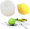 SATIJA Moule à savon en silicone 3D citron mignon, moule à savon, gelée, gâteaux au chocolat, brownies,