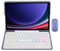 GUPENAA Custodia con Tastiera per Samsung Galaxy Tab A7 10.4'' 2020 (SM-T500/T505/T507) con Touchpad, 7 Colori Retroilluminati, Tastiera Bluetooth Wireless Rimovibile Magnetica con Mouse,Viola