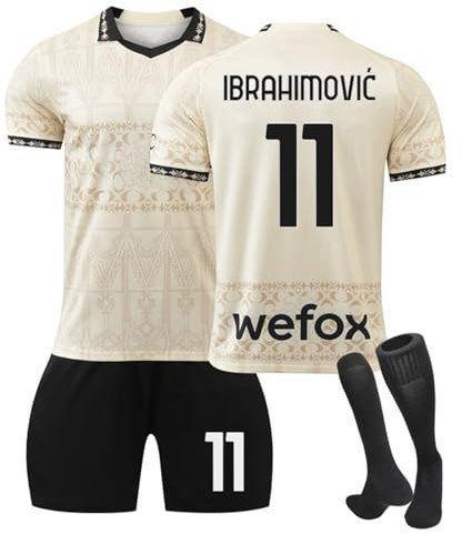 AC Mailand Fußball Trikot, 23/24 Neue Hause/Auswärts Fußball Trikot für Kinder Erwachsener, Fussball Trikots Jersey TrainingAnzug Jungen Herren