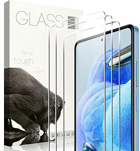 KLWAINM [3 Pièces] Verre Trempé pour Xiaomi Redmi Note 12 Pro 5G/Note 12 PRO+ 5G (not pour 4G) 6.67 Pouces Film de Protection d’écran Tablette Glass Protecteur 9H HD Anti-Rayures Anti-Bulle