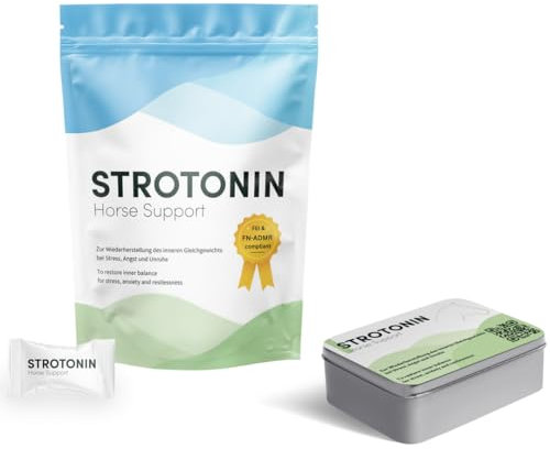 Strotonin Horse Support bei Stress, Angst und Unruhe