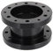 BUGUUYO 1 Set Auto Kit Auto Adapter Auto Spacer Radnaben Spacer Kit Auto Lenkung Spacer Auto Lenkung Spacer Lenkung Hub Spacer Aluminium Legierung Schwarz