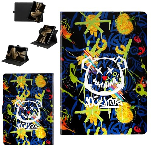 hülle Kompatibel für Fancy Fish T30B 10.1-Zoll Tablet Hülle Case Schutzhülle Cover [360-Grad-Drehfunktion][Verstärkter Kantenschutz gegen Stürze] TYX