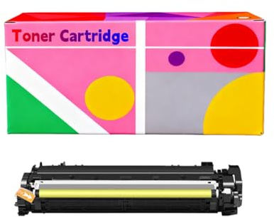 659A 659X Kompatible Tonerkartusche W2010A W2011A W2012A W2013A (mit Chip) für HP Enterprise M856dn M856x MFP M776dn M776z Drucker(Yellow,Standard Yield)