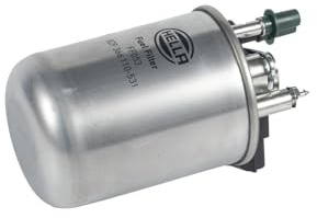 HELLA 8ZF 366 110-531 Kraftstofffilter FF053 - Leitungsfilter