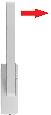 Schiebetür GU PSK Drehgriff DIRIGENT 966/976, 34225 oder auch 30152, DIN Links weiss mit Aussperrsicherung incl. SN-TEC Montageschlüssel und Montagematerial