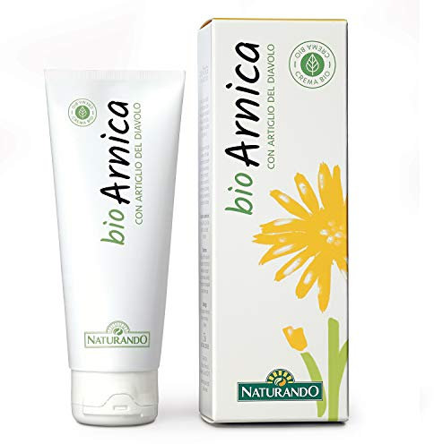 NATURANDO BIOCREMA ARNICA con Artiglio del Diavolo da 75ML Crema biologica contro dolori muscolari e contusioni
