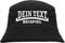Individueller Fischerhut - Linie - Bucket Hat mit Wunschtext Bedruckt Schwarz L/XL