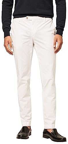 Hackett London Herren CORE Kensington Hose, White, 29W / 32L