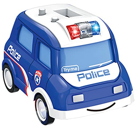 Aibyks Uhr Spielzeugauto Pull Back, Uhr Spielzeugauto Cartoon Auto, Karikatur-Auto-Uhr-Kinderuhr-Spielzeug ziehen Auto für Jungen-Mädchen-Geburtstags-Geschenke zurück