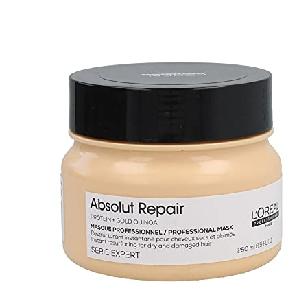 2er Protein + Gold Quinoa Loreal Professionnel Absolut Repair Serie Expert Maske 250 ml