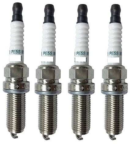 Trjgtas 4 Stück ZC20HPR11 PE5S-18-110 Iridium-Zündkerze for Mazda 2 3 6 M3 M6 CX-3 CX-5 2,0 2,5 L PE5R18110 ZC20HPR-11
