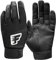 FINGER TEN Baseball Handschuhe Batting Gloves Super Grip and Protective Handschuhe, Jungen Mädchen Sommer Outdoor Sporthandschuhe (Adult Size-Schwarz, L Adult)
