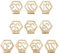 NRVTRE 10 Teile/Satz Hexagon Tisch Anzahl Event Dekoration Geburtstag Tisch Dekoration Liefert Elegante Tisch Einstellungen