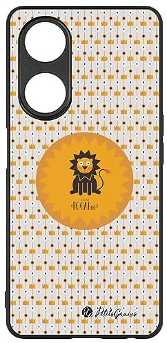 Schutzhülle für Oppo A1-5G, Motiv: Löwe macht Roorrrr, TPU, Schwarz