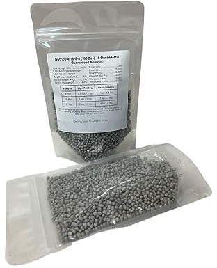 Nutricote 18-6-8 (180 Day) Slow Release Fertilizer - All Purpose Plant Food, Great for Orchids, Aroids and Tropicals - (1/2lb) 8oz.