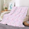 Kuscheldecke 130x150 Drucken Flauschig Decke Warm Flanell Fleecedecke Bunte Punkte für Couch und Bett, Gemütlich Weich Wohndecke als Sofadecke Kniedecke Tagesdecke