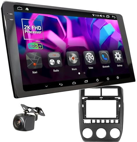 UGAR Kompatibel für Lada Niva 20229 Zoll Android 13 DSP 4GB+64GB DAB+ Autoradio 2K Full HD Touchscreen GPS-Navigation