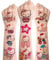 Tattoos Mädchen,8 Blätt Hello kitty Tattoo Kinder Aufkleber, Hellokitty Kindertattoos Mädchen,Wasserdicht Temporäre Kinder Tattoo Sticker,Tattoos zum Aufkleben für Mädchen Kindergeburtstag Mitgebsel