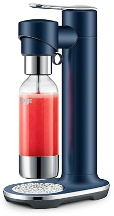 Sage - The InFizz Fusion - Machine à Soda - Pour l'Eau Pétillante, les Jus de Fruits, le Thé, les Cocktails et Toutes les Boissons Pétillantes - Bleu Prune