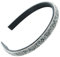 scicent Stirnband Retro Strass Kristall Haarband Dünne Haarreifen für Frauen Rutschfest Haarbänder Mode Bequem Haarschmuck Modische Antirutsch Haar Accessoires - 27107