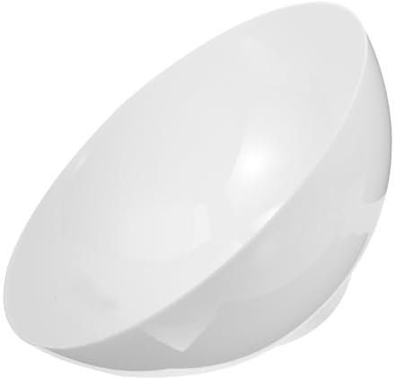 jojofuny Stabiler Lampenschirm Aus Acryl Für Deckenpendelleuchten Ersatzschirm Weiß/creme