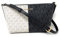 Michael Kors Jet Set Kleine Umhängetasche mit zweifarbigem Logo, Schwarz Multi, Small