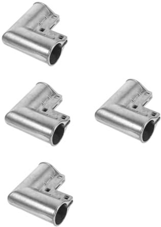 Gadpiparty 4pcs Chain Link Fence Repair Hardware Fence Brackets Simple to Install Sturdy Suitable for All Types