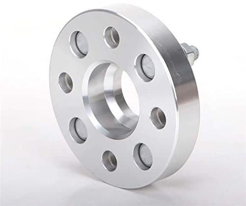 Vuzmode 2 4 stück PCD 4x100 Center Bohrung 56,6mm 20 25 30 35mm Rad Spacer Adapter M12xP 1,5, for FIAT, for Opel, Auto Abstandshalter-Nabensatz(4PCS 20mm Silver)