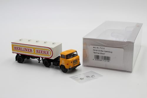 Brekina IFA W50 Biertank-Sattelzug 1:87 - LKW - Trailer - Spielzeug-LKW - Erwachsene, Hobbyisten