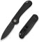 CIVIVI Elementum Slip Joint Folding Pocket Knife 7.52 CM 14C28N Blade G10 Handle, Outdoor EDC Knife C18062AJ-1 (Black)