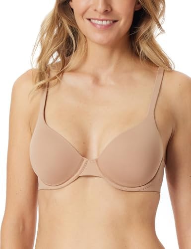 Schiesser Damen Schalen-BH Mit Bügel Und Gleitenden Cups - Unique Micro BH, Maple_181125, 95B EU