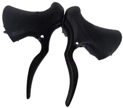 Qaonsciug Hochfeste Fahrradbremshebel Aus Aluminiumlegierungen Für Rennräder Fixieren Die Spur Mit Mehreren Fahrrädern Und Ermöglichen Eine Mühelose Installation. Hochfeste Bremshebel