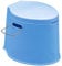 Denny International 6L Large Compact Portable Toilet Potty Loo with Washable Basket and Toilet Roll Holder for Pool Party Camping Caravan Picnic & Festivals