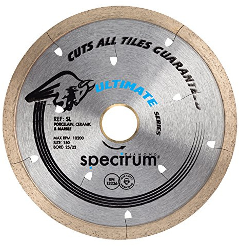 Spectrum Ultimate Dia Blade - All Tiles Guaranteed - 150/25.4/22.23mm