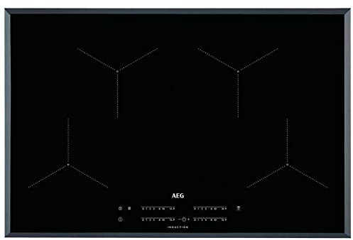 AEG IKB84431FB Integrado Con - Placa (Integrado, Con placa de inducción, Cerámico, Negro, 2300 W, Rectangular)