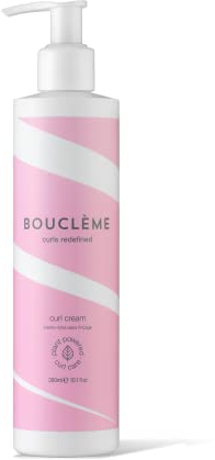 Bouclème – Lockencreme – Leave In Hold Creme für alle Lockentypen – 96% natürlich gewonnene Inhaltsstoffe und vegan – 300 ml