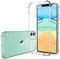 Hually Case for iPhone 11(6.1''),Crystal Clear Shock-Absorption Protective Cover,Ultra Thin Drop-Protection Case for iPhone 11