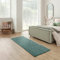 Carpet Studio Maine Teppich Grün, Teppich Wohnzimmer 160x230 cm, Kurzflor Teppiche, Wohnzimmerteppich, Teppich Schlafzimmer